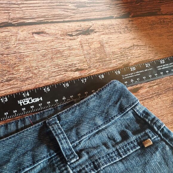 Almost Famous Dark Blue Jean Shorts - Picture 4 of 13